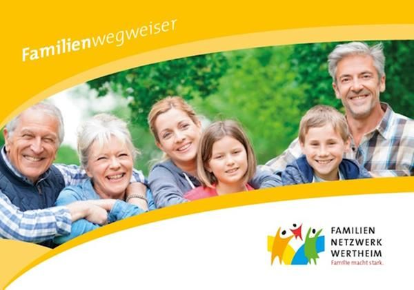 Broschüre Familienwegweiser Deckblatt Broschüre Familienwegweiser