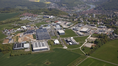 Luftbild Gewerbegebiet Reinhardshof