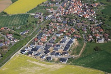 Luftbild des Stadtteils Vockenrot